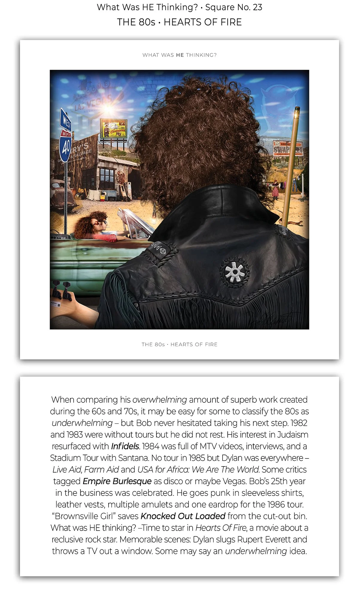 What Was Bob Dylan Thinking?